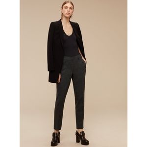 Aritzia Babaton Kendrick Pant Dark Grey Size 2